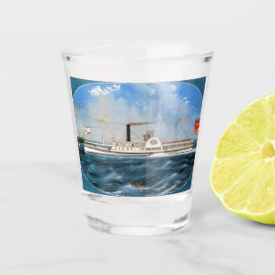 Rendier Stoomboot 1850 Shot Glas