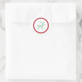 Rendier Sweater Weer Sticker (Tas)