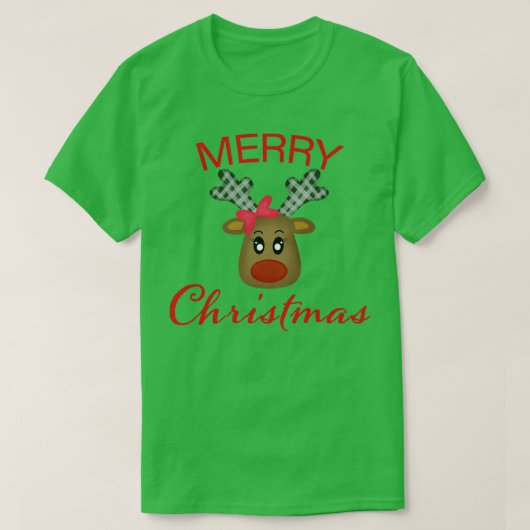 rendier t-shirt (Design voorkant)