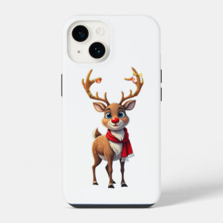 Rendier telefoonhoesje iPhone 14 hoesje