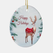 Rendier vakantie Ornament (Rechts)