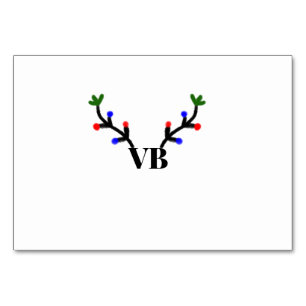 Rendier vrolijk kerstfeest voeg naam tekst naam ti kaart