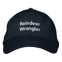Rendier Wrangler Elegante Marine Kleur Kerstavond
