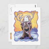 rendiercadeaus en -Accessoires Briefkaart (Voorkant / Achterkant)