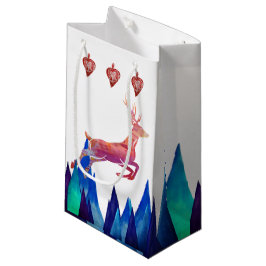 rendieren, bergen, feestspeelgoed klein cadeauzakje