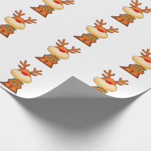 rendieren cadeaupapier