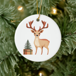 RENDIEREN EN EEN CADEAUBON KERAMISCH ORNAMENT