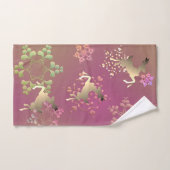 rendieren en neusvlokken bad handdoek (Handdoek)