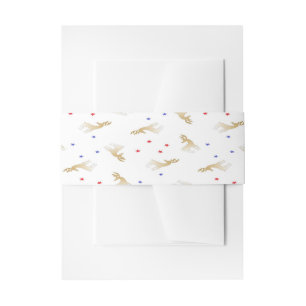 rendieren en sterren uitnodigingen wikkel