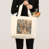 rendieren grote tote bag (Voorkant (product))