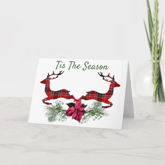 rendieren in de pellen kaart (Voorkant)