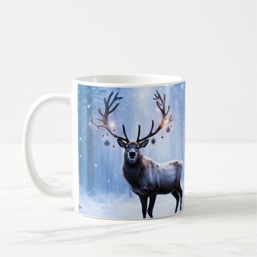 Rendieren in Magisch Woud Koffie Mok (Links)