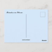 Rendieren in Siberië Briefkaart (Achterkant)