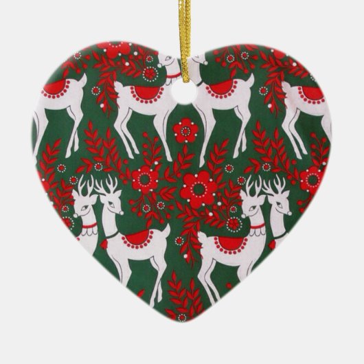 rendieren keramisch ornament (Voorkant)