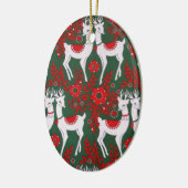 rendieren keramisch ornament (Links)