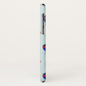 rendieren, kerstbomen en sneeuwvlokken Case-Mate iPhone case (Achterkant/links)