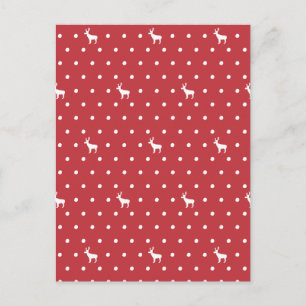 rendieren met Briefkaart van stippen