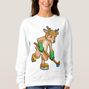 rendieren op ijshockey met een hockey trui