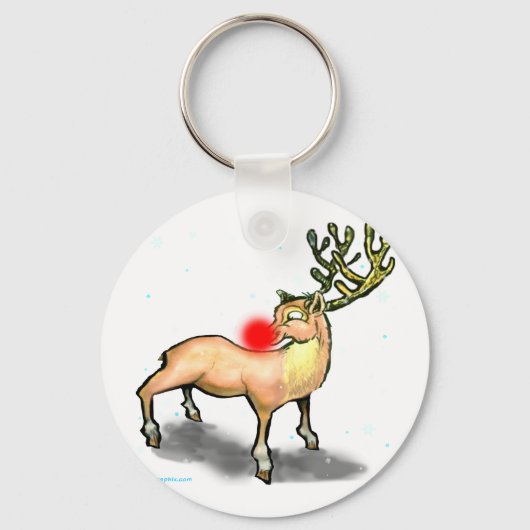 rendieren sleutelhanger (Voorkant)