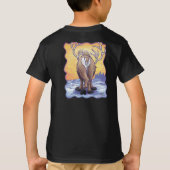 rendieren T-Hemden T-shirt (Achterkant)