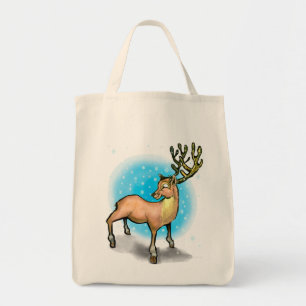 rendieren tote bag