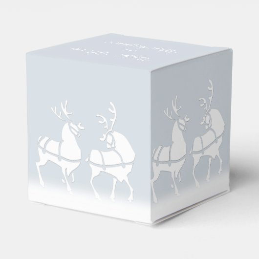 rendierenkaart kerstcadeaudozen aanpassen bedankdoosjes (Achterkant)