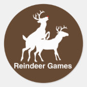 rendiergames ronde sticker (Voorkant)
