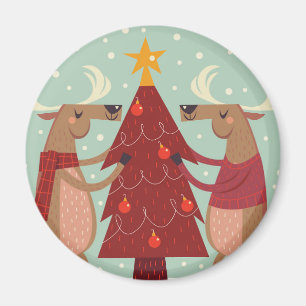 rendierkerst magneet