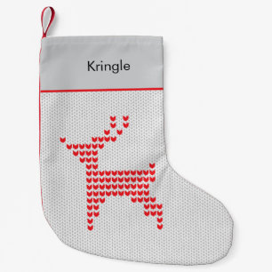 rendierkersttrui kleine kerstsok