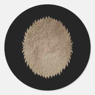 Rendierkostuum Hert Kerstmis Kerstcadeaus Mannen V Ronde Sticker