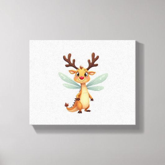 rendierlibel canvas afdruk (Voorkant)
