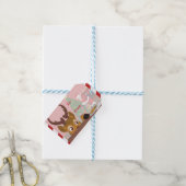 Rendierliefdeskoekjes Cadeaulabel (Met Touw)