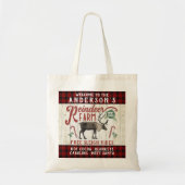 Rendierlijk Boerderij Rustic Farmhouse Tote Bag (Voorkant)