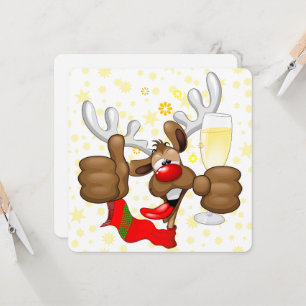 rendierlijk Drink grappig kerstteken