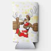 rendierlijk Drink grappig kerstteken (Achterkant)