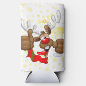 rendierlijk Drink grappig kerstteken (Voorkant)