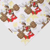 rendierlijk Drink grappig kerstteken Tissuepapier (Detail)
