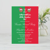 Rendierlijk geslacht onthullen kaart (Staand voorkant)