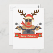 rendiermotoren briefkaart (Voorkant / Achterkant)