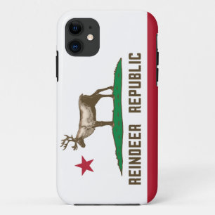 rendierrepubliek Californië iPhone 11 Hoesje
