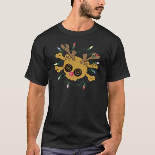 rendierschedel t-shirt (Voorkant)