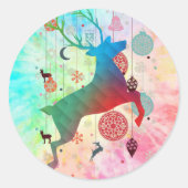 rendierstickers ronde sticker (Voorkant)