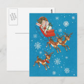 rendiertje briefkaart (Voorkant / Achterkant)