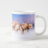 rendiervarkens extra grote beker (Rechts)