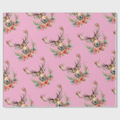 rendierverpakkingspapier cadeaupapier (Vlak)
