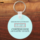 Rendlesham Binary Code Scientific UFO Conspiracy Sleutelhanger (Voorkant)