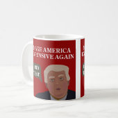 Rendre l'Amérique coûteuse - Mug (Devant gauche)
