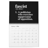 Rendre le calendrier effrayant aux fascistes (Jan 2026)