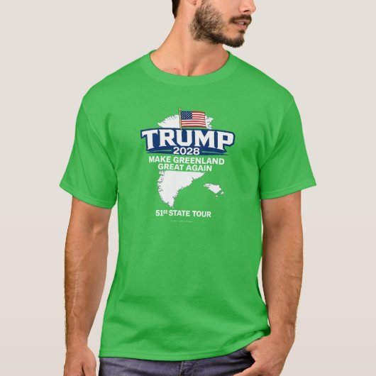 Rendre le Groenland à nouveau grand - T-Shirt (Devant)