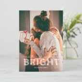 Rendre les esprits brillants Carte photo de superp (Debout devant)